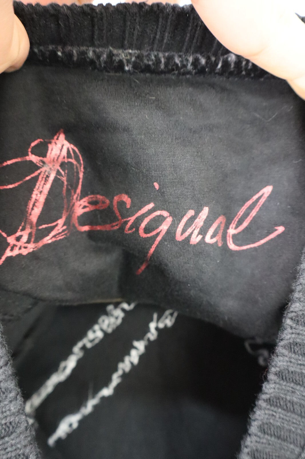 DESIGUAL MAGLIA DONNA TG. S WOMAN T-SHIRT CASUAL VINTAGE COTONE