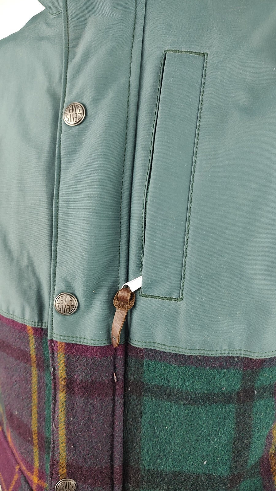 LEVI'S GIUBBINO IMBOTTITO UOMO Tg S MAN CASUAL VINTAGE JACKET