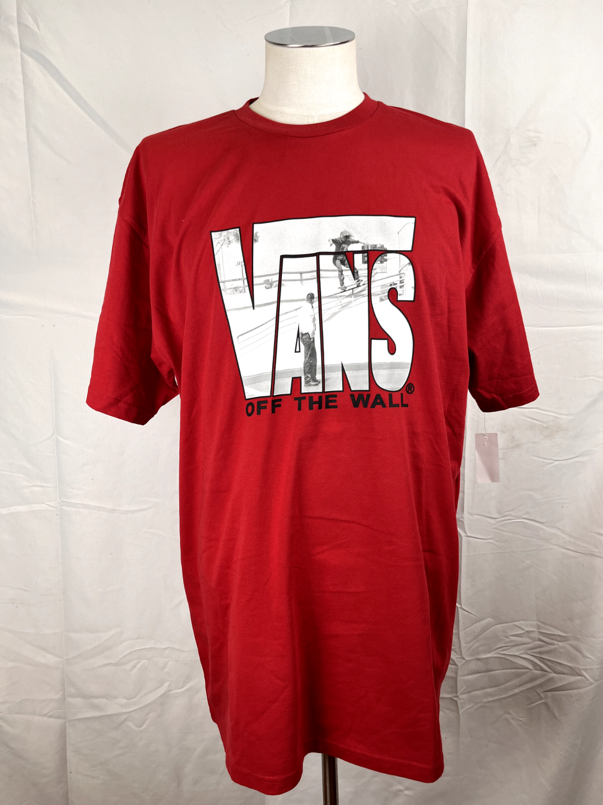 VANS MAGLIA UOMO COTONE TG. XL MAN COTTON T-SHIRT CASUAL VINTAGE CON TAG