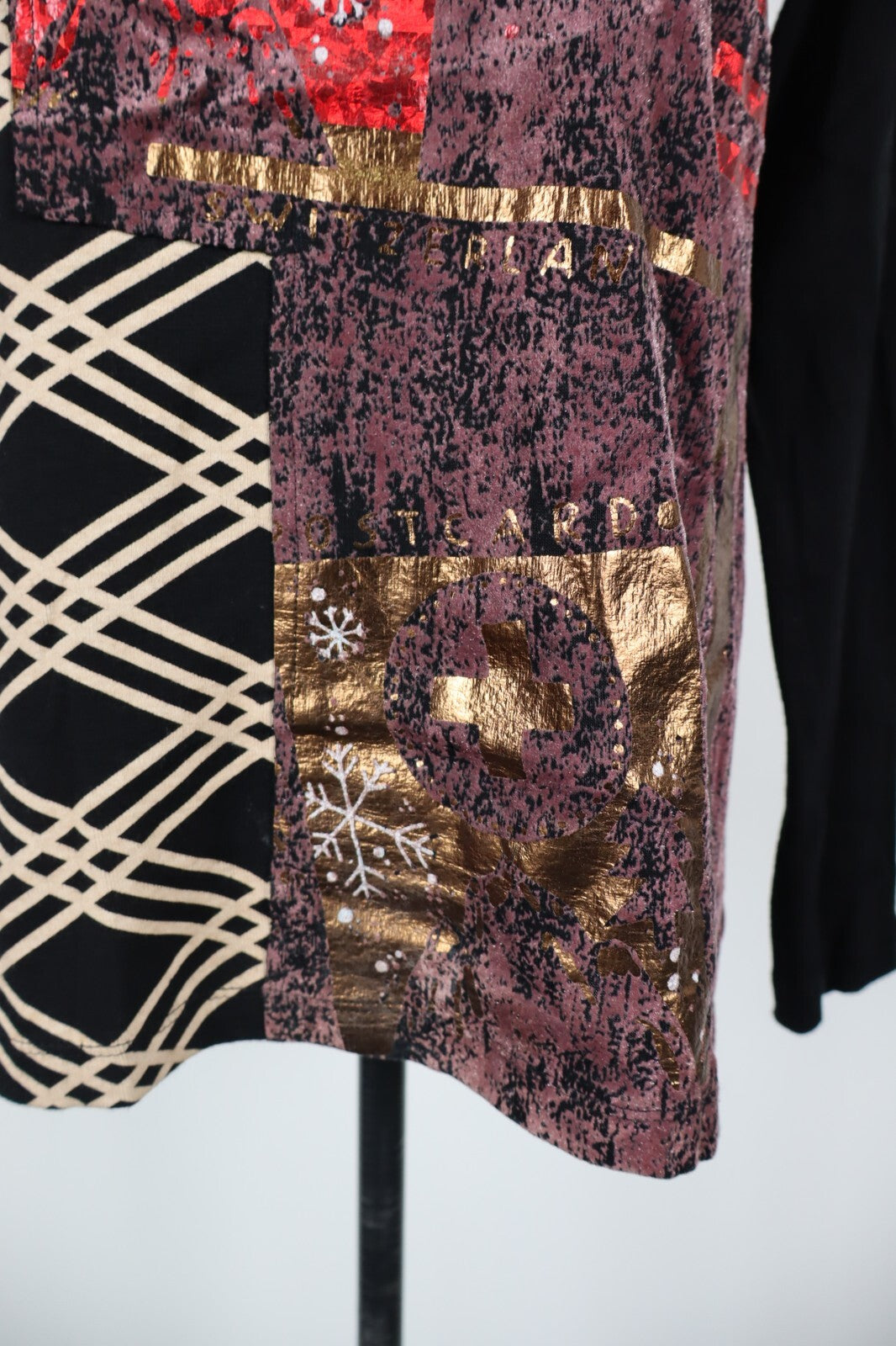 CUSTO BARCELONA MAGLIA DONNA TG. 1 WOMAN CASUAL VINTAGE T-SHIRT TOP COTONE