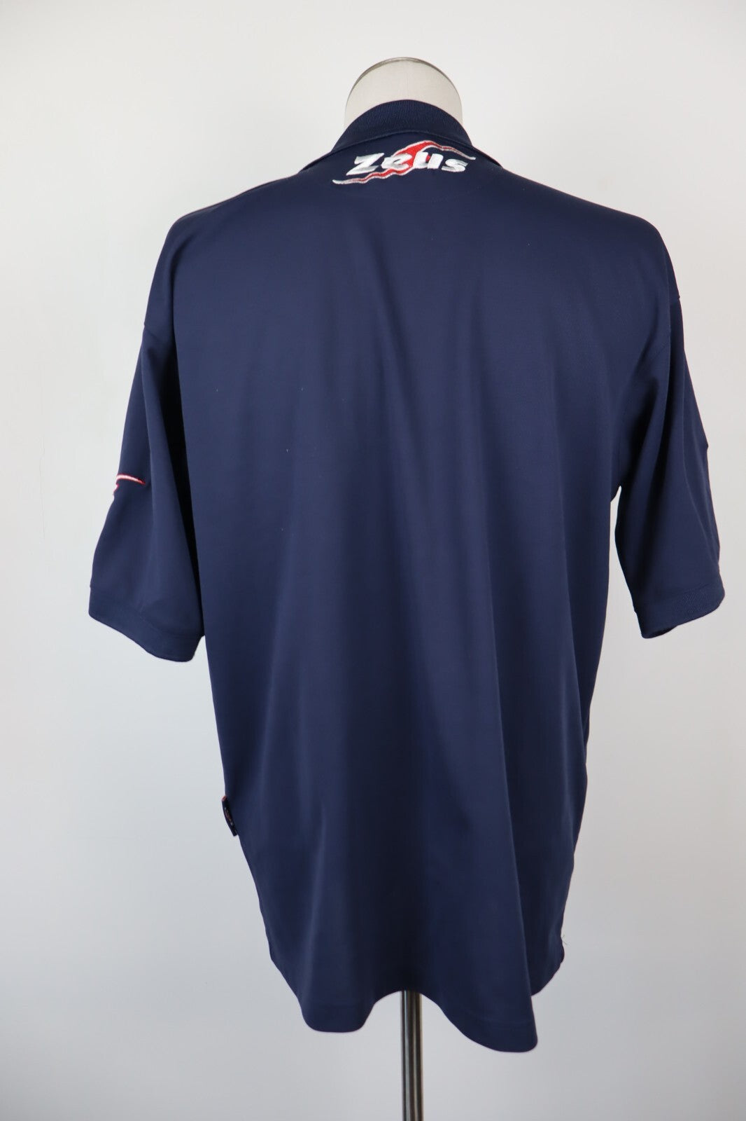 ZEUS CASERTA N 24 MAGLIA POLO CALCIO TRIKOT UOMO Tg XL SOCCER JERSEY SHIRT SPORT