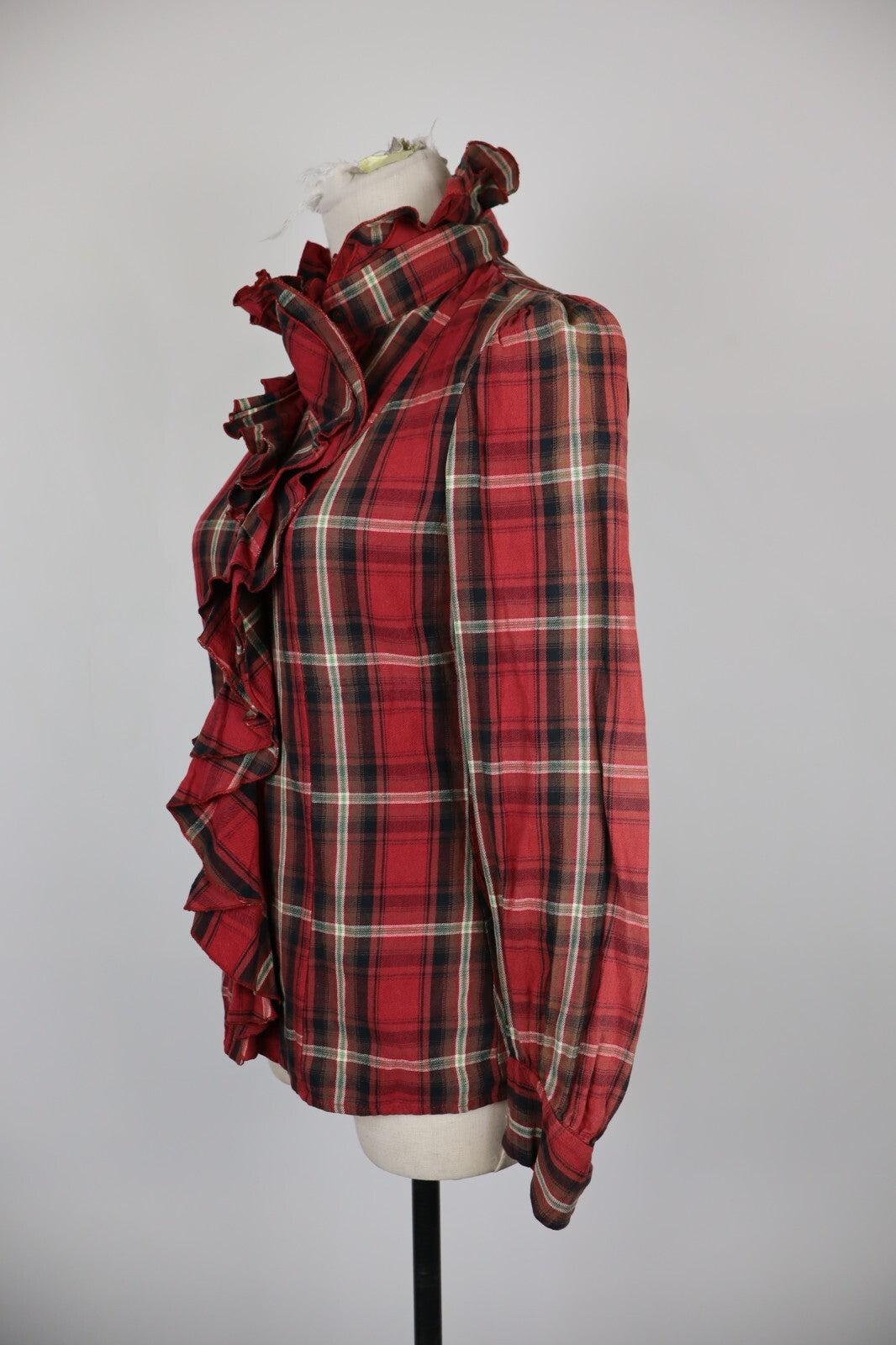 DONDUP CAMICIA DONNA TG. S WOMAN SHIRT CASUAL VINTAGE COTONE COTTON