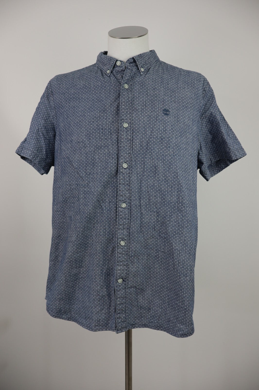 TIMBERLAND CAMICIA UOMO COTONE TG. XL MAN CASUAL VINTAGE COTTON SHIRT