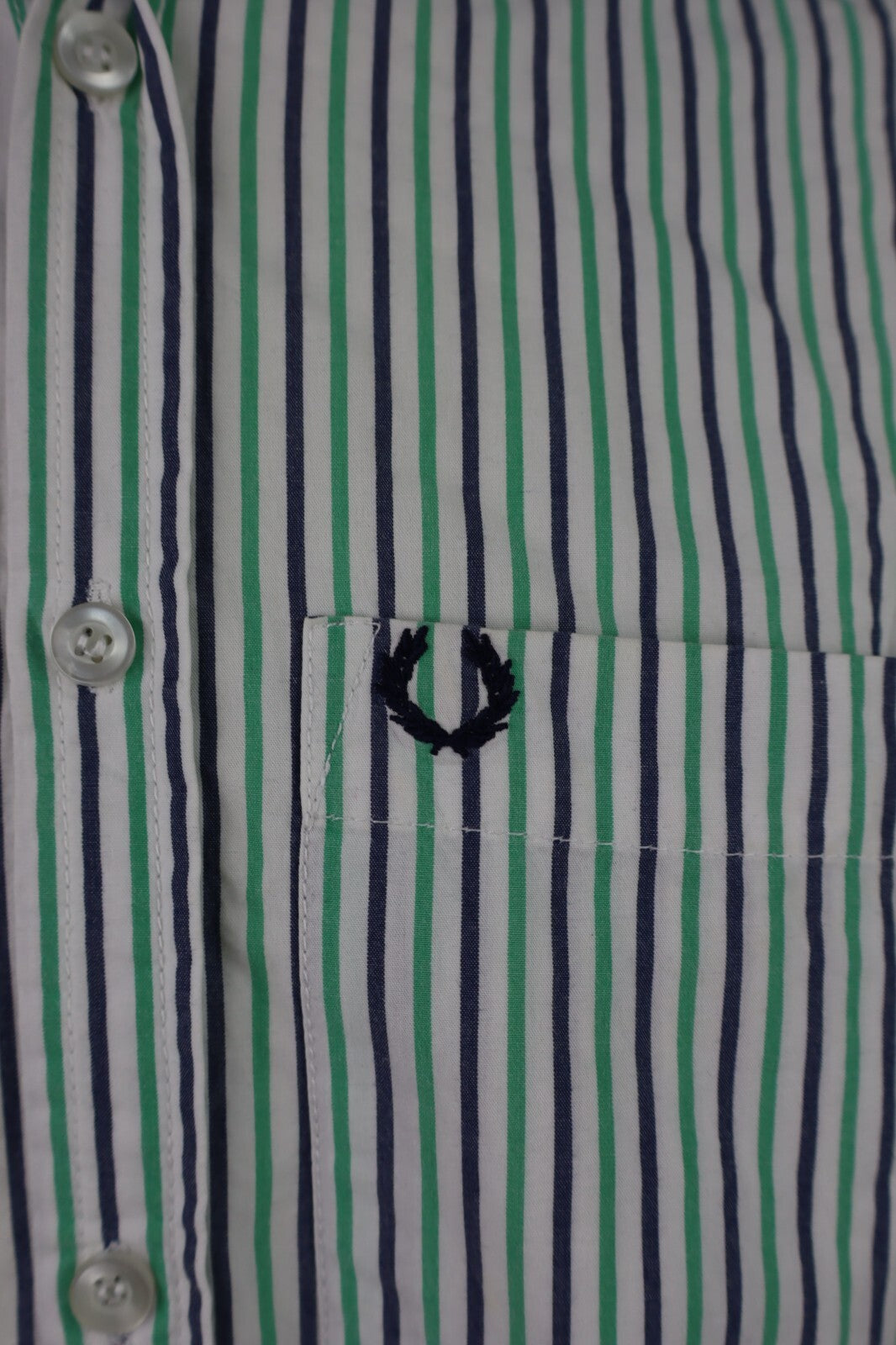 FRED PERRY CAMICIA UOMO TG L MAN CASUAL VINTAGE SHIRT COTONE COTTON