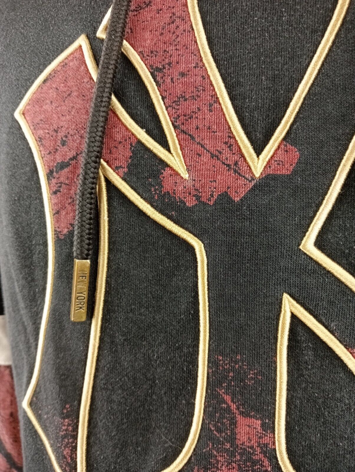 MAJESTIC BASEBALL NEW YORK FELPA UOMO Tg XS MAN SPORT  SWEATSHIRT CASUAL VINTAGE