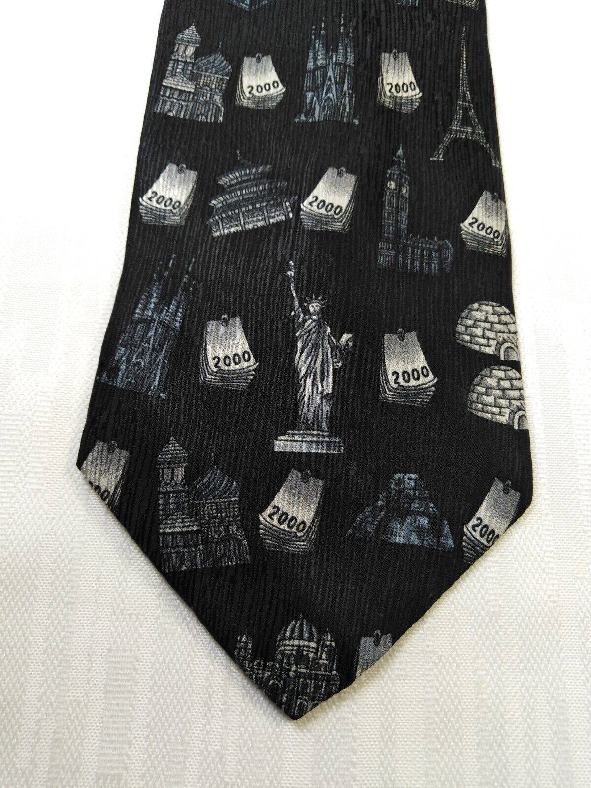 BARTON 100% SETA SILK  TIE CRAVATTA NECKTIE ITALY VINTAGE CLASSIC
