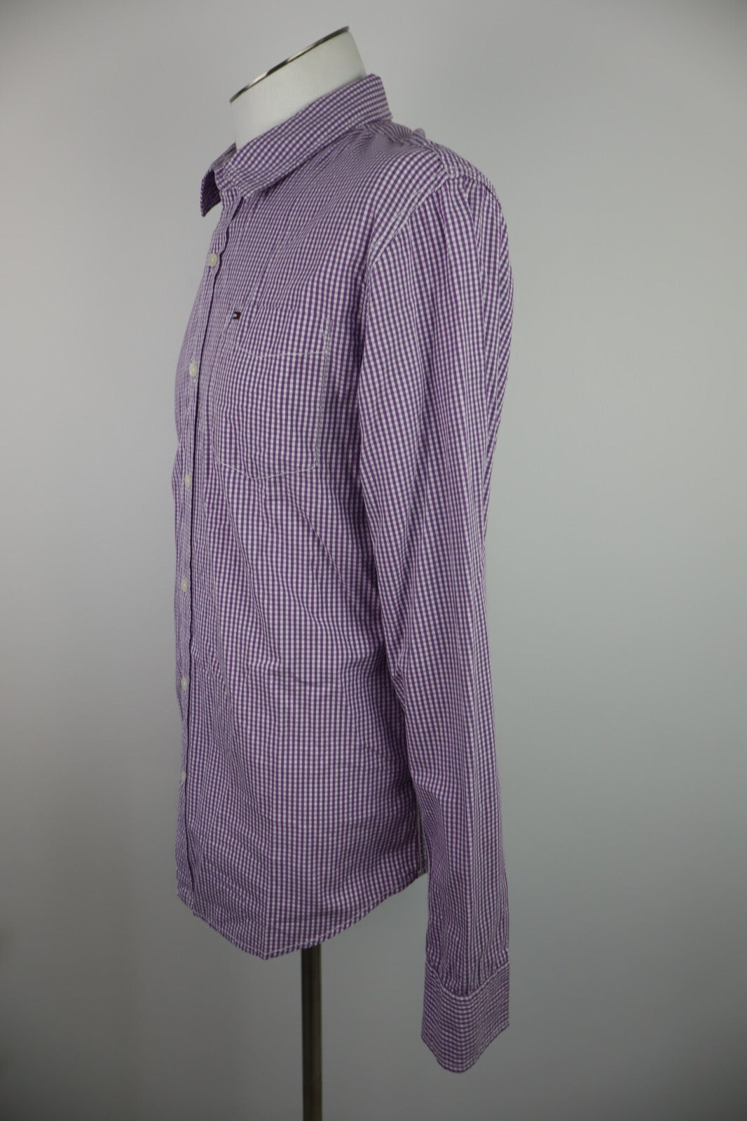 TOMMY HILFIGER DENIM CAMICIA UOMO TG. M MAN CASUAL SHIRT VINTAGE SHIRT COTONE