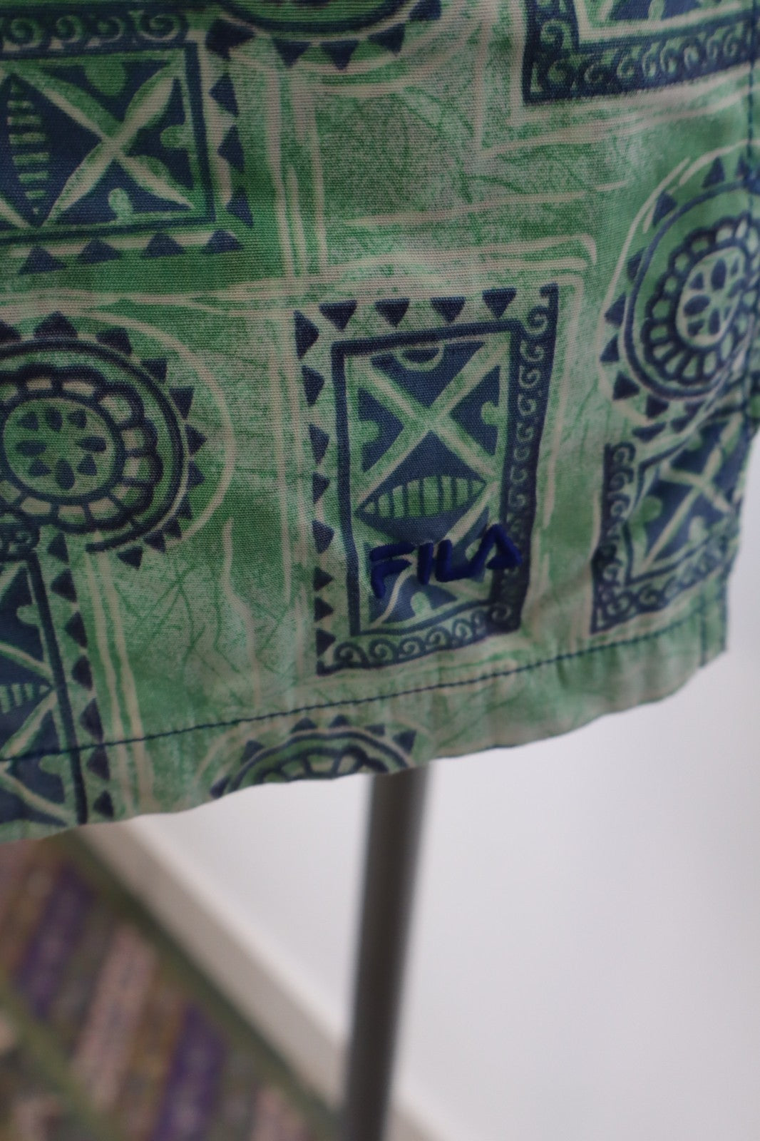 FILA COSTUME PANTALONCINO MARE UOMO TG 52 MEN SWIMSUIT VINTAGE CASUAL