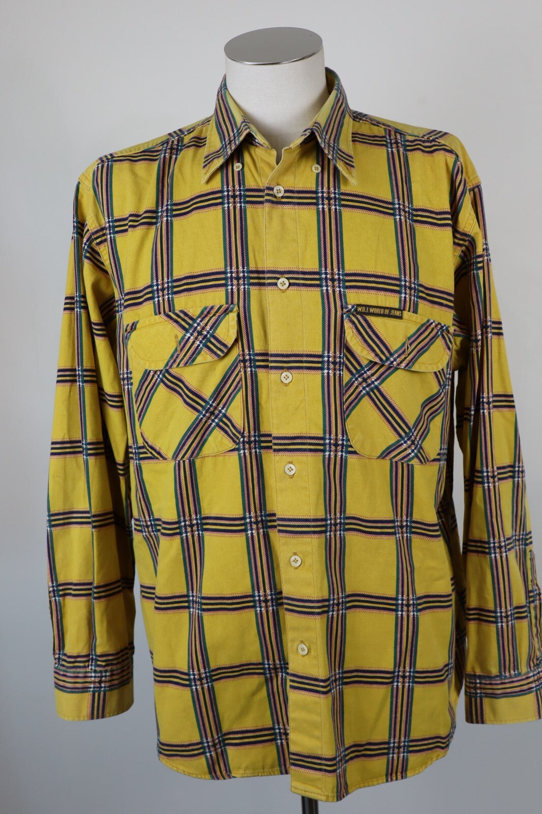 CASUCCI CAMICIA UOMO COTONE TG XL  MAN CASUAL VINTAGE SHIRT COTTON