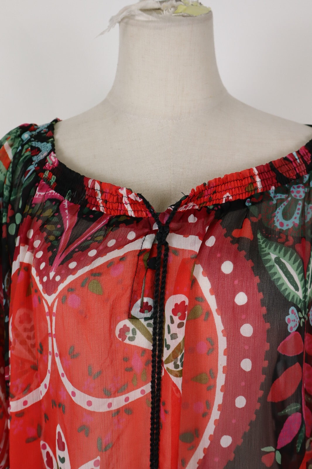 DESIGUAL MAGLIA DONNA TG. XL WOMAN T-SHIRT CASUAL VINTAGE