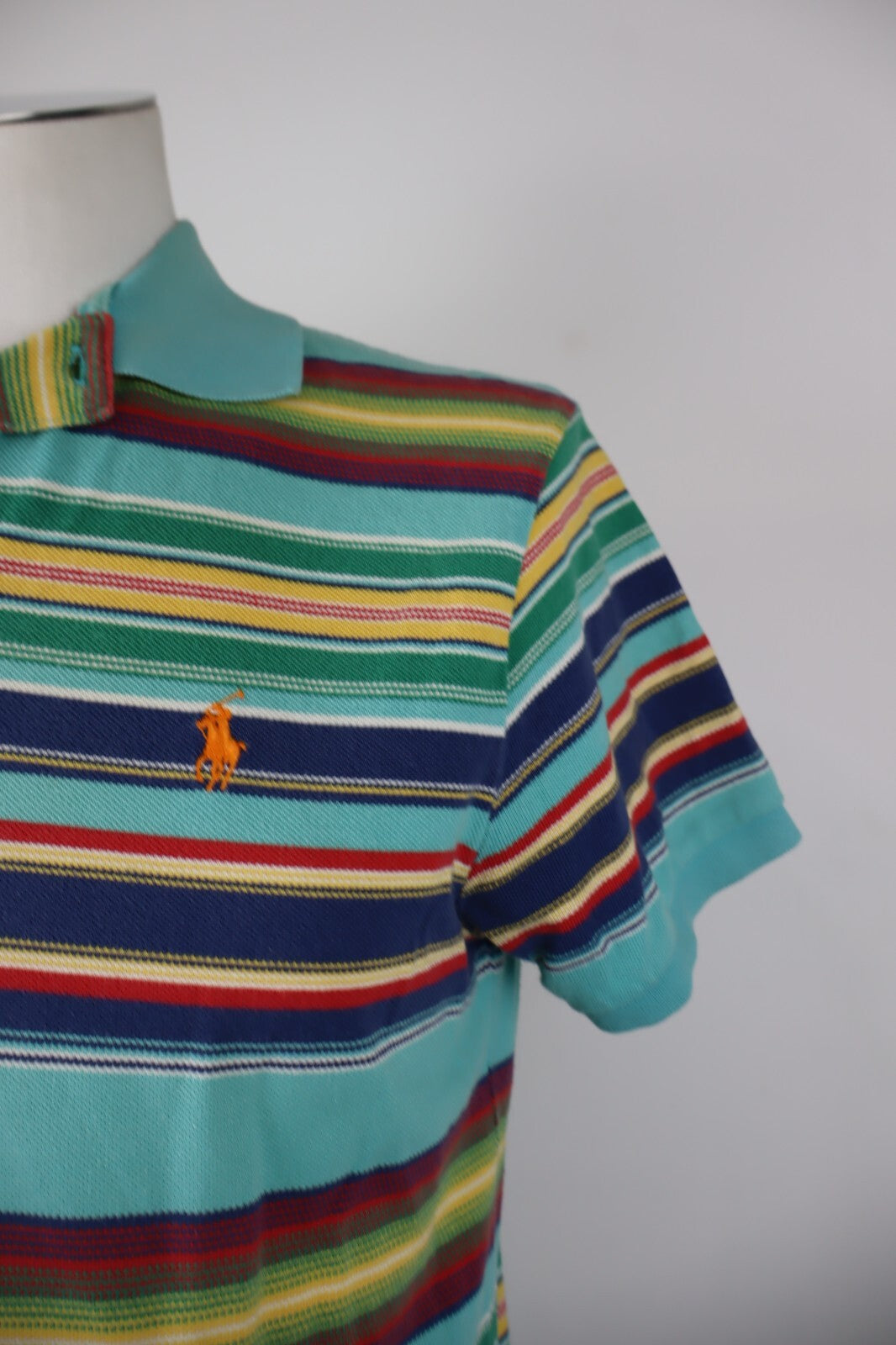 RALPH LAUREN POLO MAGLIA UOMO TG. M MAN COTONE T-SHIRT CASUAL VINTAGE