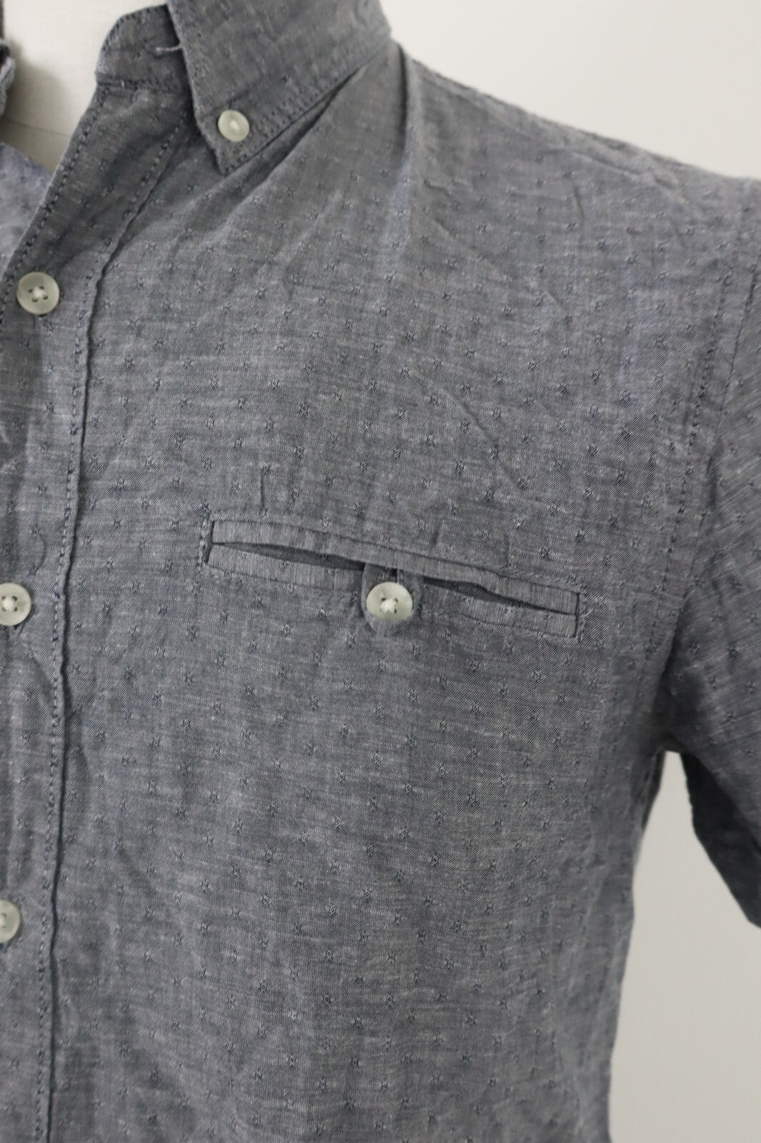 TIMBERLAND CAMICIA UOMO TG S MAN SHIRT CASUAL VINTAGE COTONE COTTON