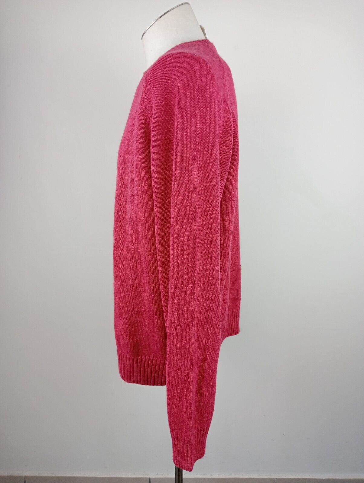 TIMBERLAND MAGLIONE COTONE COTTON UOMO L MAN SWEATER CASUAL VINTAGE ITALY