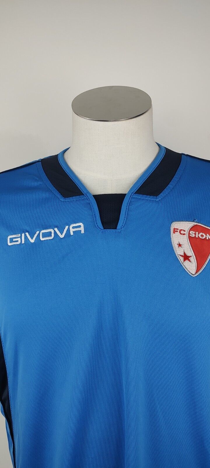 GIVOVA SION MAGLIA CALCIO UOMO Tg L SOCCER TRIKOT JERSEY TRAINING
