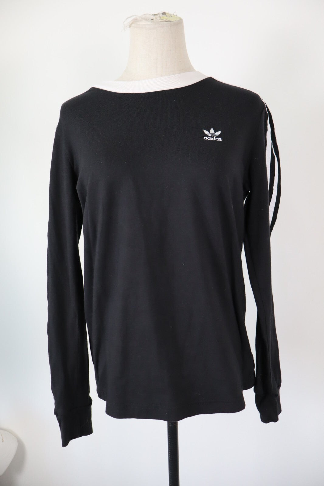 ADIDAS MAGLIA DONNA TG. M 46 WOMAN CASUAL VINTAGE T-SHIRT COTONE