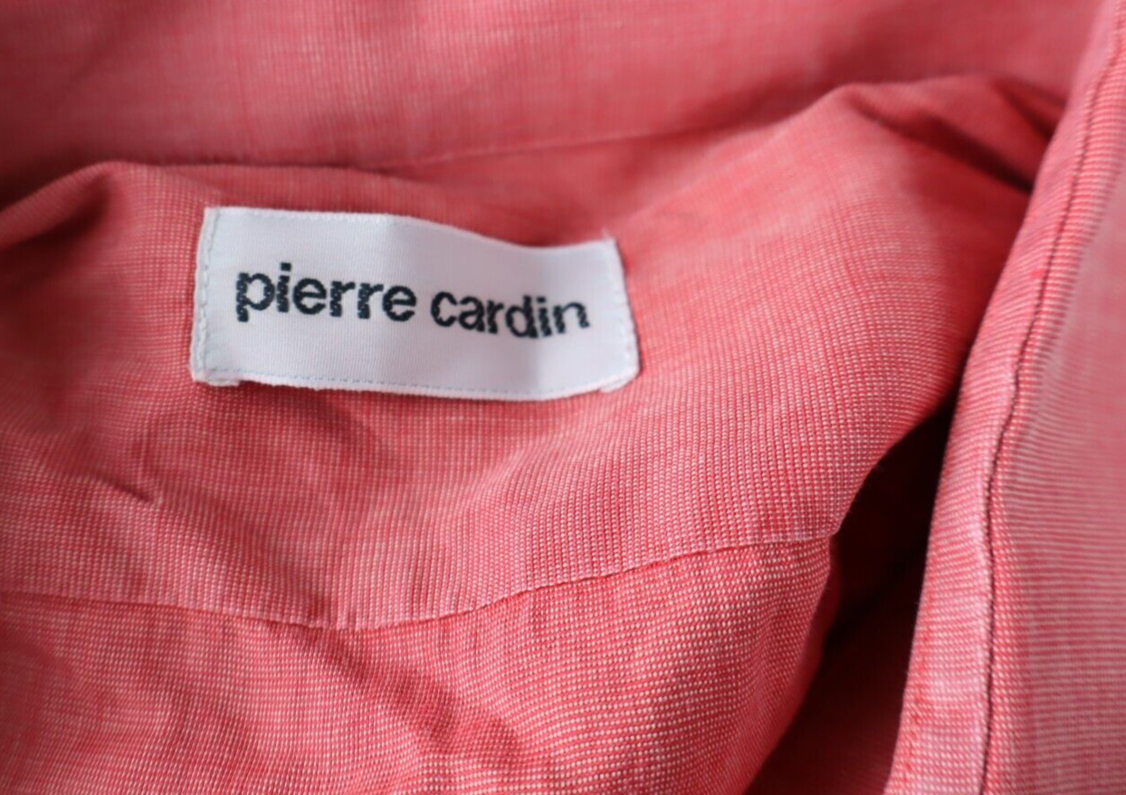 PIERRE CARDIN CAMICIA UOMO COTONE TG. L MAN CASUAL VINTAGE COTTON SHIRT