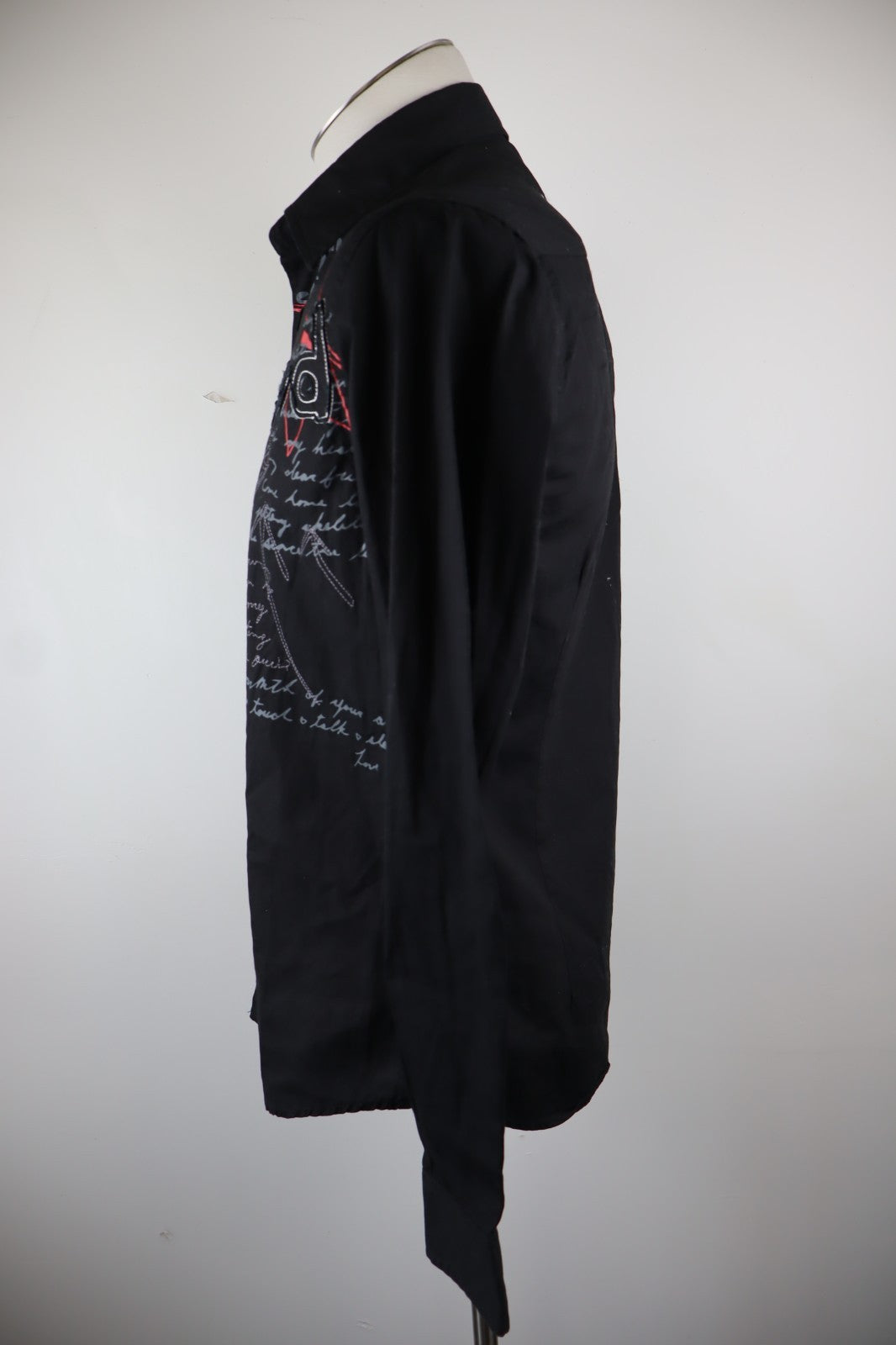 DESIGUAL CAMICIA COTONE SHIRT UOMO TG S  MAN VINTAGE CASUAL LOGO