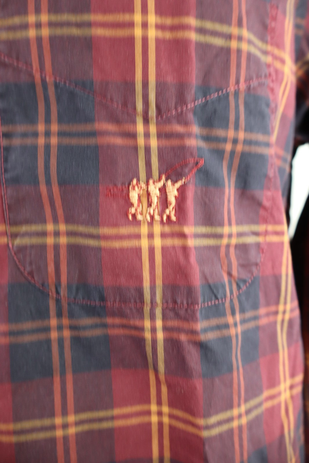HENRY COTTON'S CAMICIA UOMO COTONE TG 41 MAN CASUAL VINTAGE COTTON SHIRT LOGO