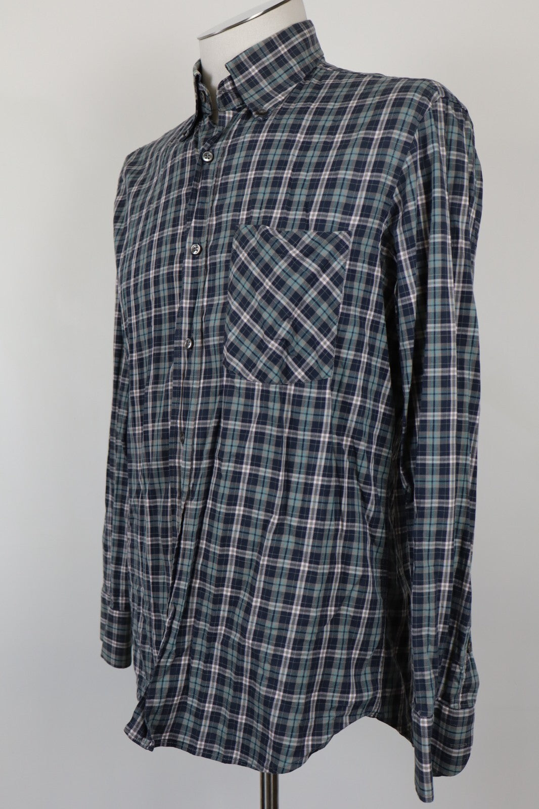 PIERRE CARDIN EVOLUTION CAMICIA UOMO TG M MAN CASUAL VINTAGE SHIRT COTONE COTTON