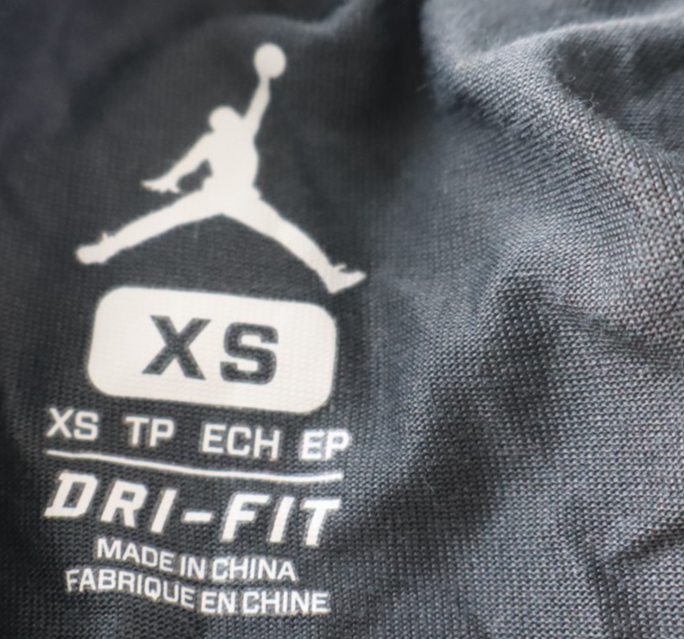 AIR JORDAN DUNK MAGLIA UOMO COTONE XS MAN COTTON T- SHIRT CASUAL VINTAGE LOGO