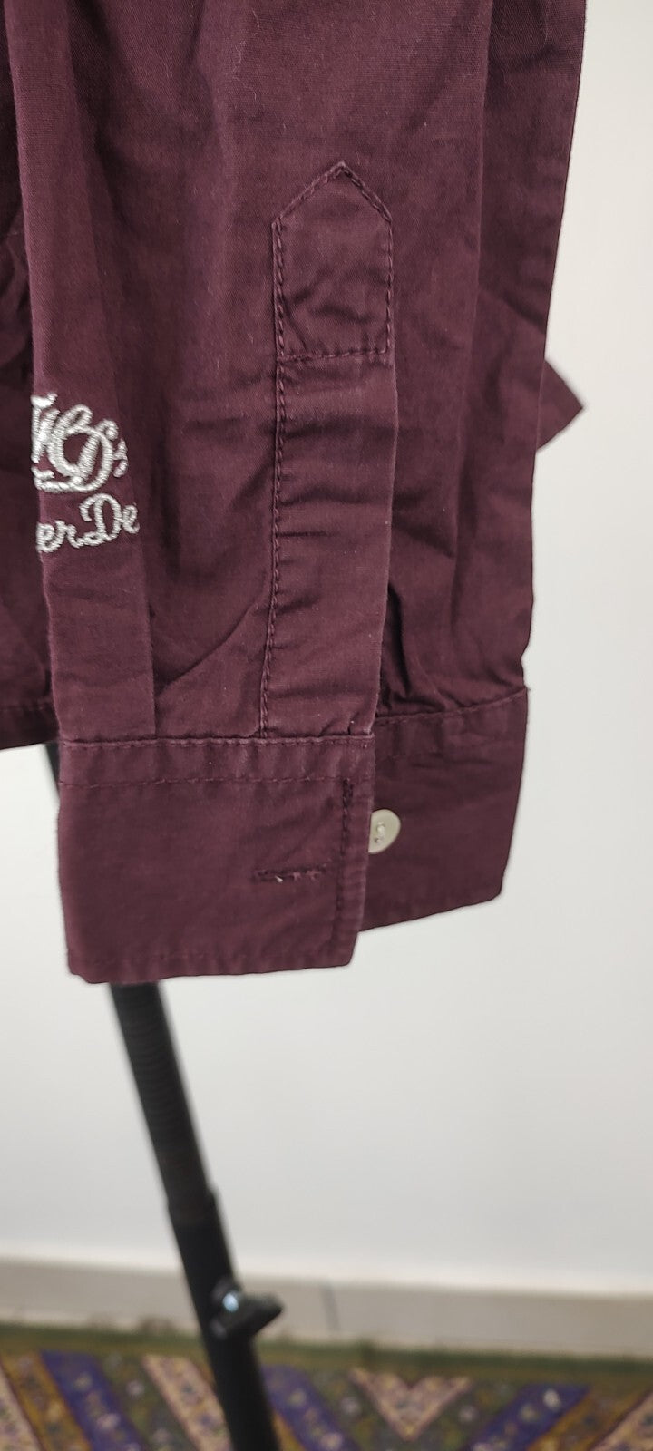 TOMMY HILFIGER CAMICIA DONNA COTONE TG. L WOMAN COTTON SHIRT CASUAL VINTAGE