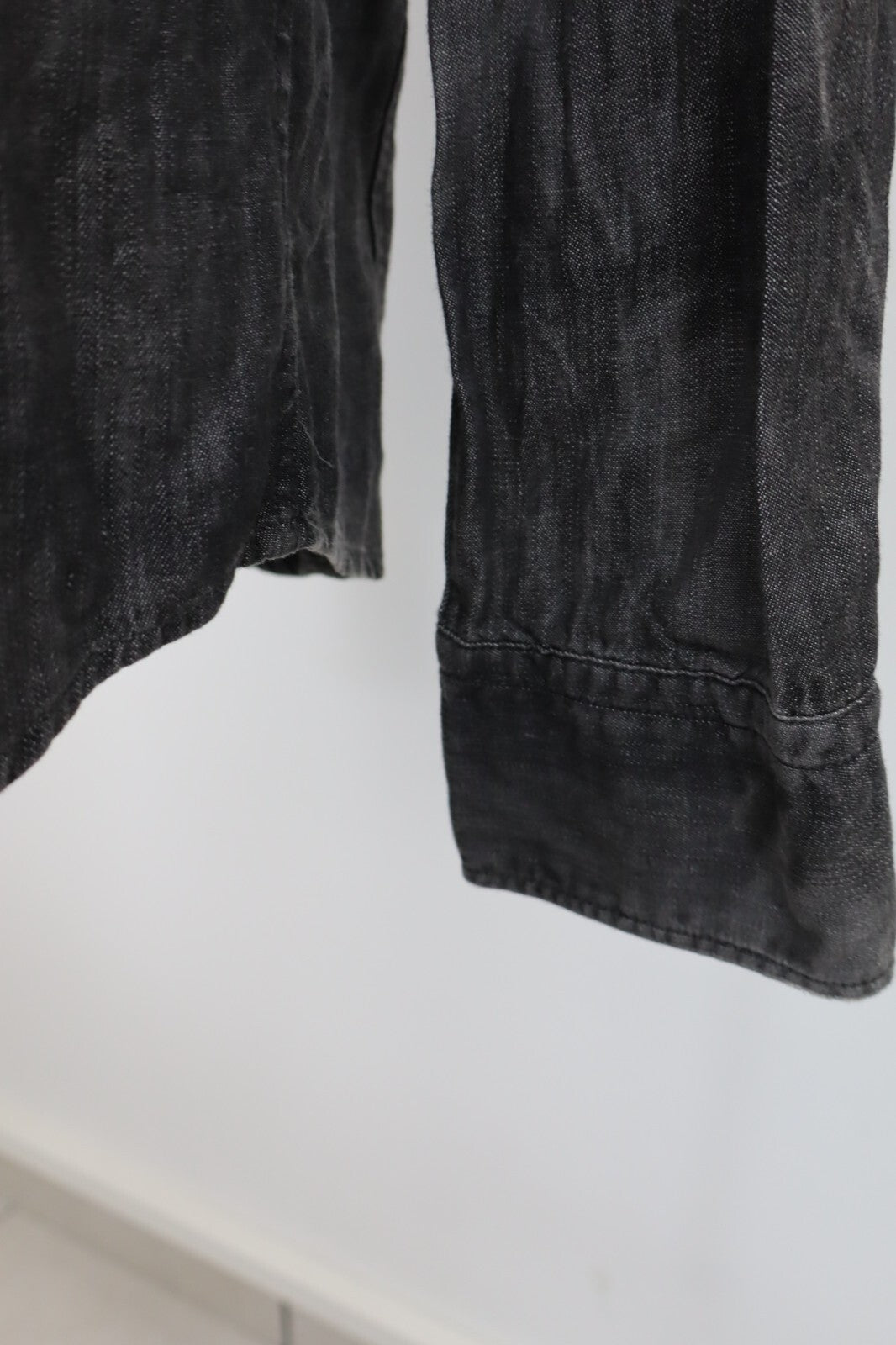 HUGO BOSS ORANGE CAMICIA JEANS UOMO TG XL MAN VINTAGE SHIRT COTONE DENIM