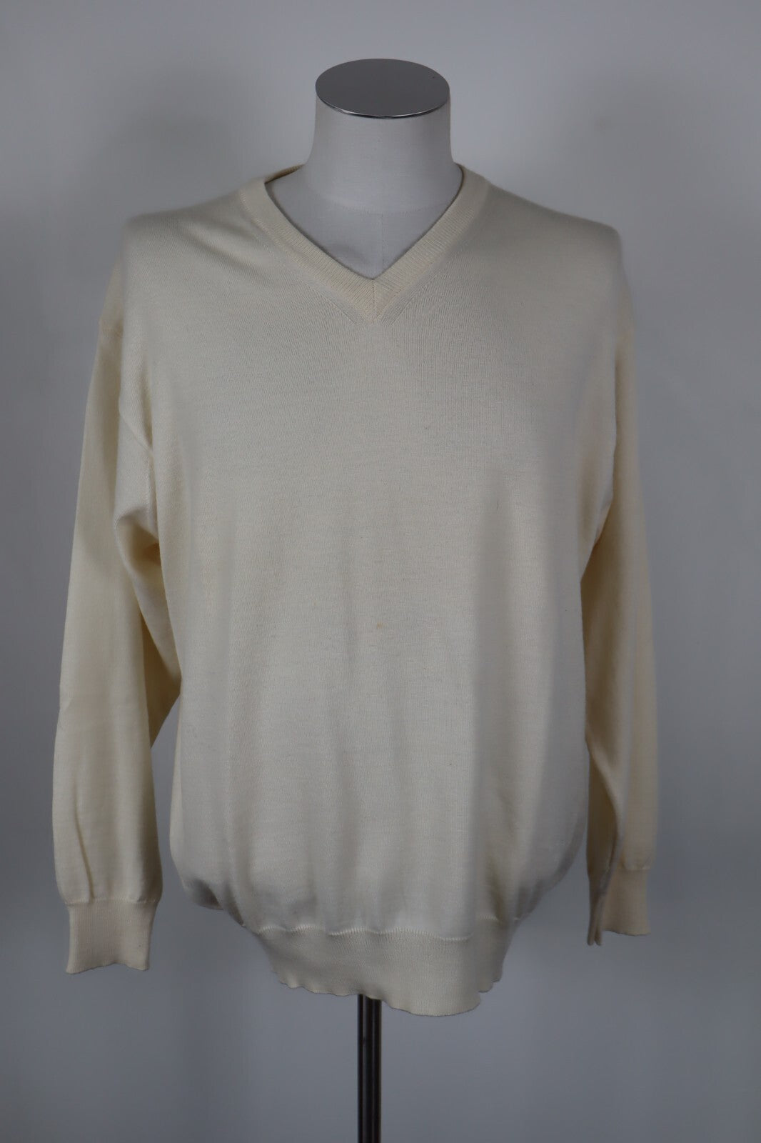 NAVIGARE MAGLIONE LANA WOOL VINTAGE UOMO Tg. XL MAN SWEATER CASUAL