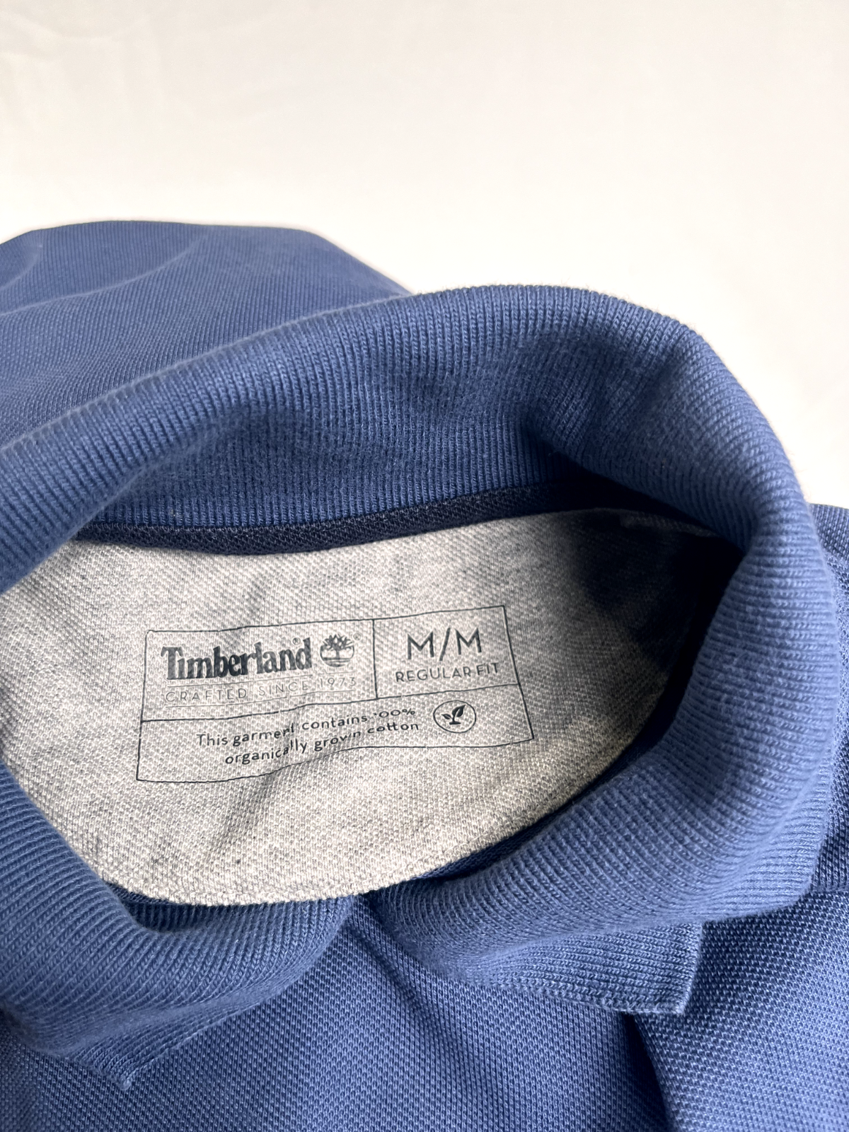 TIMBERLAND POLO MAGLIA COTONE UOMO TG. M MAN POLO SHIRT CASUAL VINTAGE COTTON