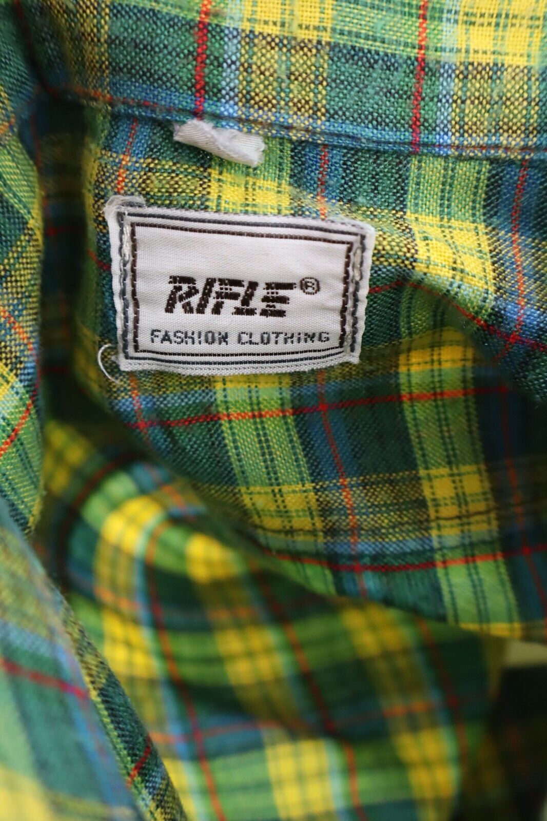 RIFLE CAMICIA UOMO TG. XL MAN CASUAL VINTAGE SHIRT