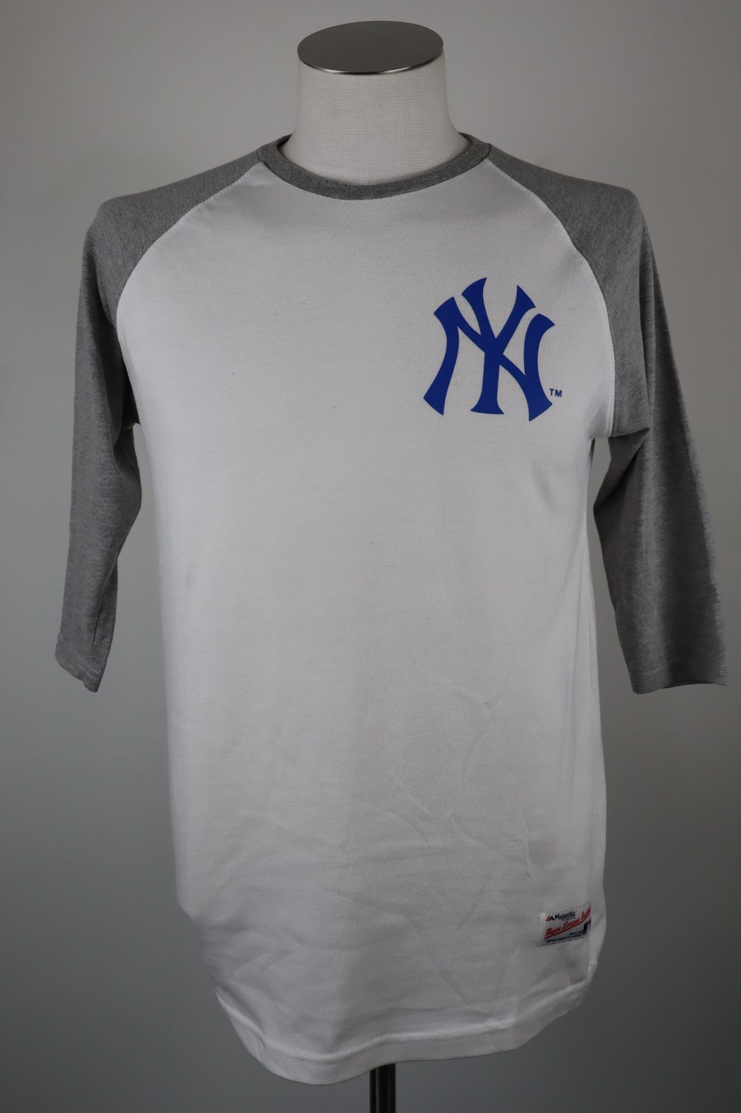 COOPERSTOWN MAJESTIC NY T-SHIRT BASEBALL UOMO MAGLIA Tg S MAN SPORT COTTON