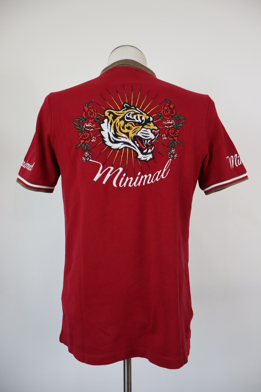 MINIMAL MNML MAGLIA POLO COTONE UOMO TG. M  MAN SHIRT CASUAL VINTAGE COTTON