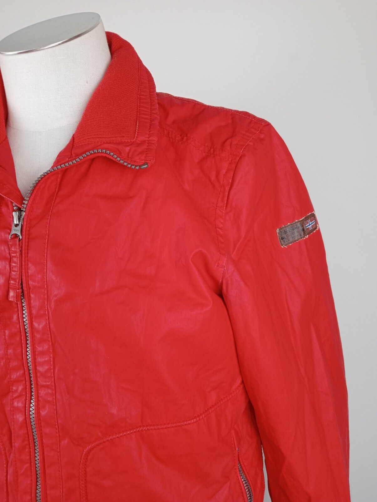 NAPAPIJRI GIUBBINO LEGGERO GIACCA UOMO Tg M MAN CASUAL VINTAGE JACKET