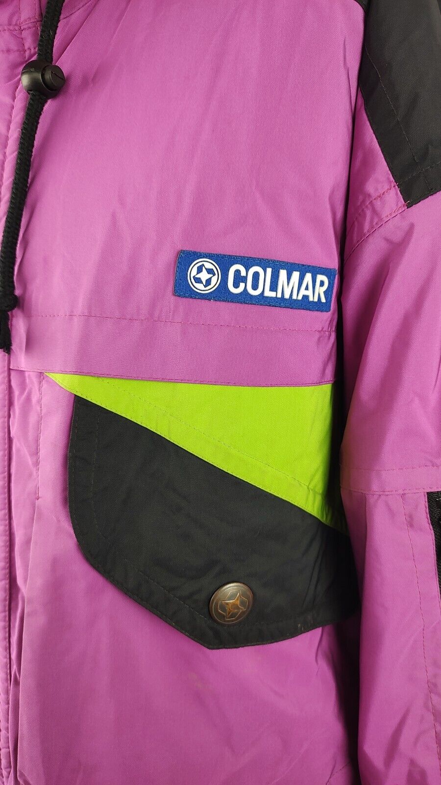 COLMAR GIUBBINO SCI TECNICO PIUMINO UOMO Tg 50 MAN CASUAL DOWN JACKET VINTAGE