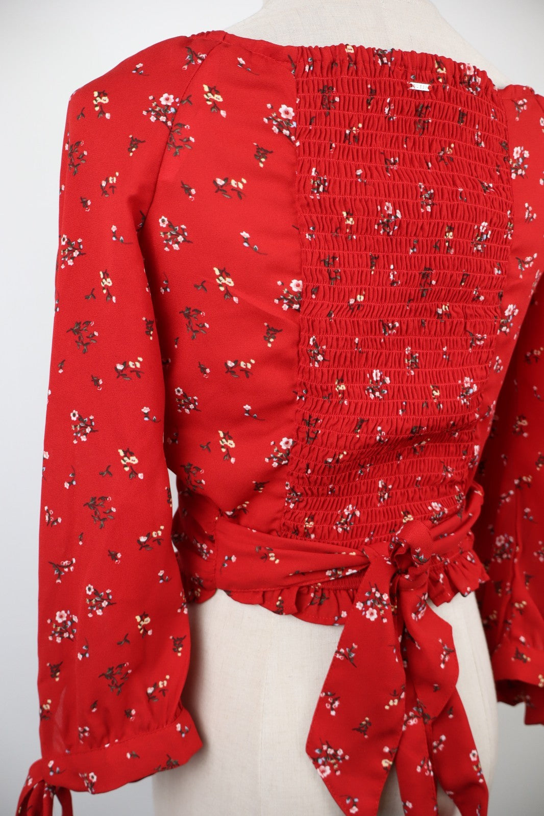 GUESS LOS ANGELES MAGLIA MANICHE LUNGHE DONNA TG. L WOMAN T-SHIRT CASUAL VINTAGE