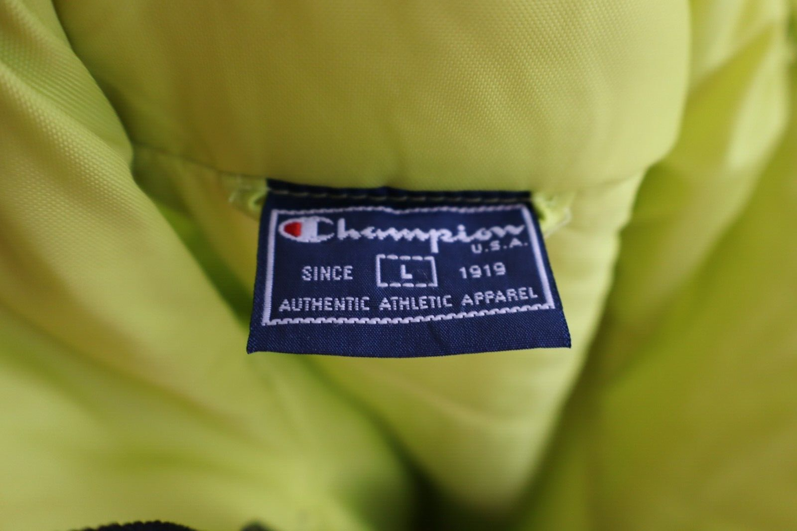 CHAMPION '90S GIUBBINO TRAPUNTATO UOMO Tg. L MAN VINTAGE CASUAL JACKET