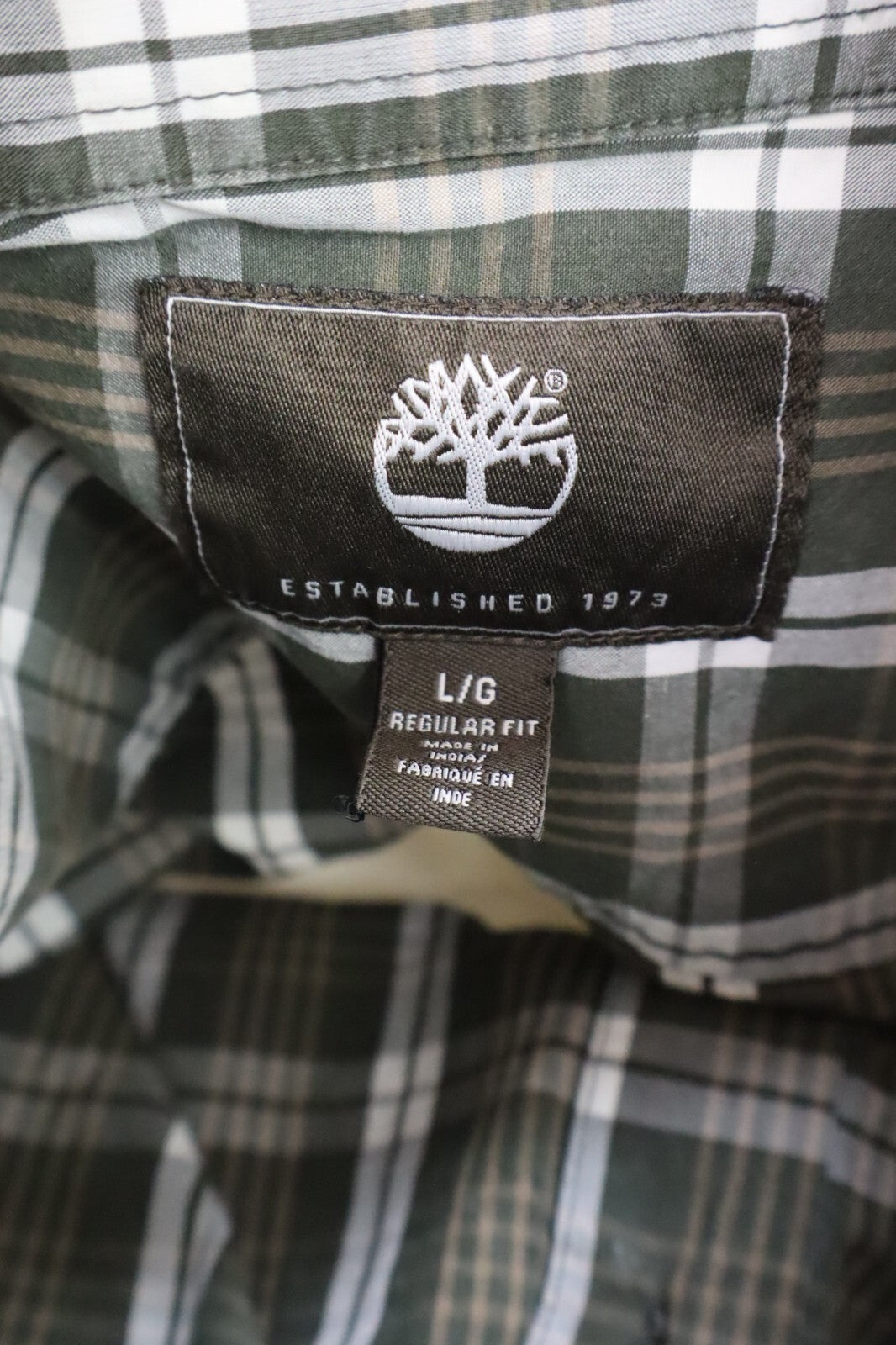 TIMBERLAND CAMICIA UOMO TG L MAN SHIRT CASUAL VINTAGE COTONE COTTON