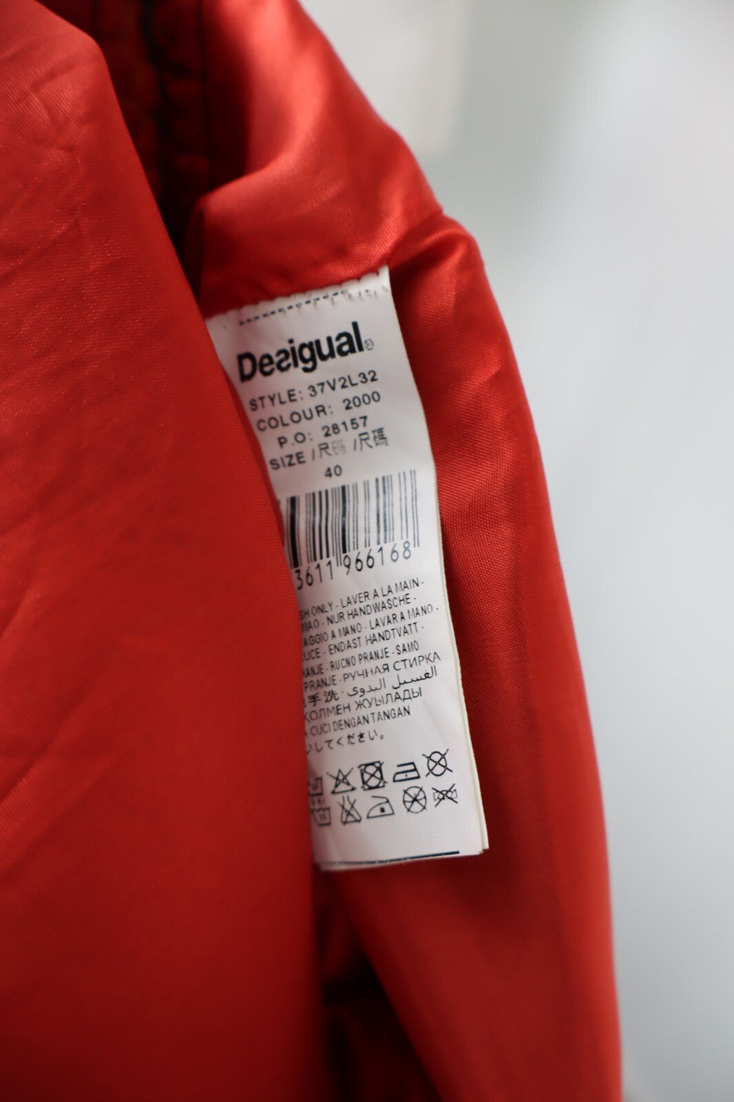 DESIGUAL VESTITO ABITO DONNA TG. 40 WOMAN CASUAL VINTAGE DRESS COTONE