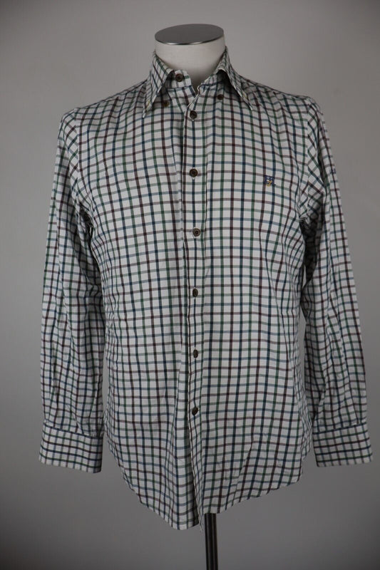 HARMONT & BLAINE CAMICIA UOMO TG. S MAN CASUAL VINTAGE SHIRT COTONE COTTON