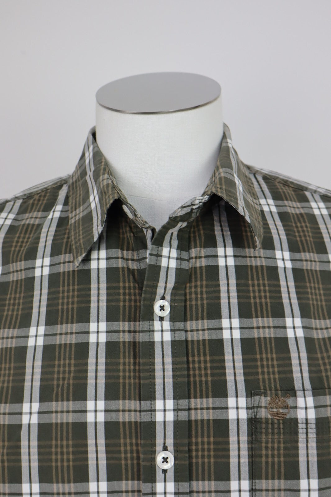 TIMBERLAND CAMICIA UOMO TG L MAN SHIRT CASUAL VINTAGE COTONE COTTON