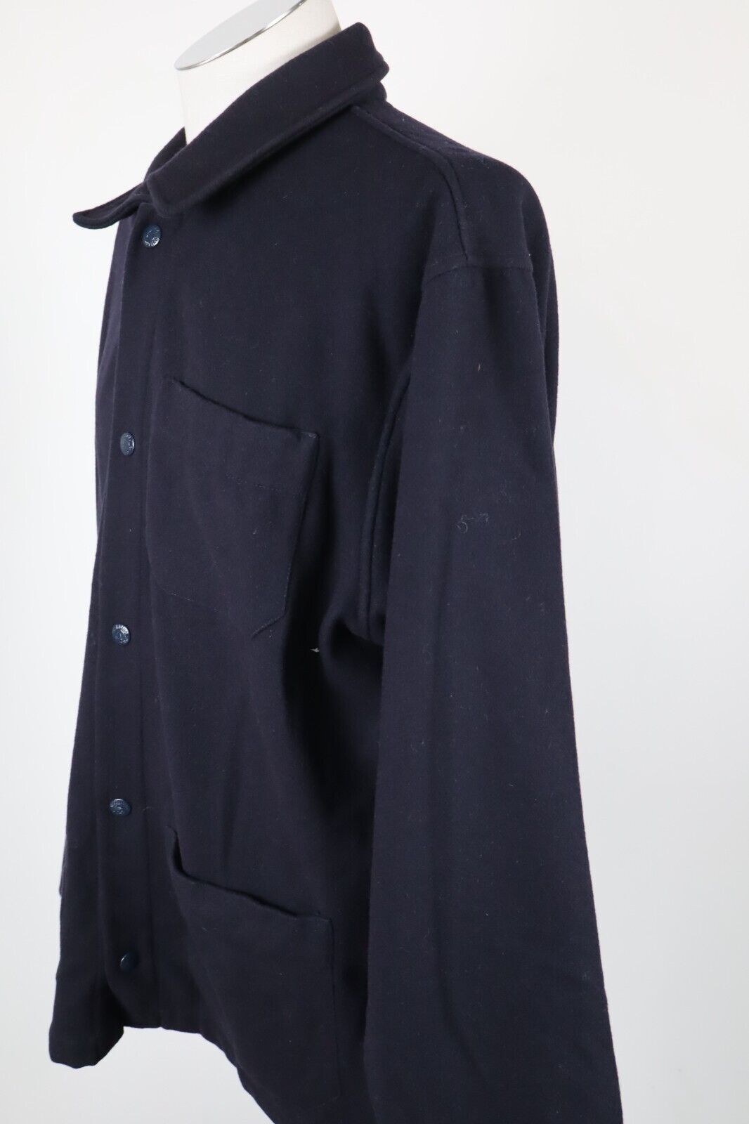 MARINA YACHTING CAPPOTTO LANA GIUBBINO UOMO Tg. 54 MAN CASUAL JACKET VINTAGE