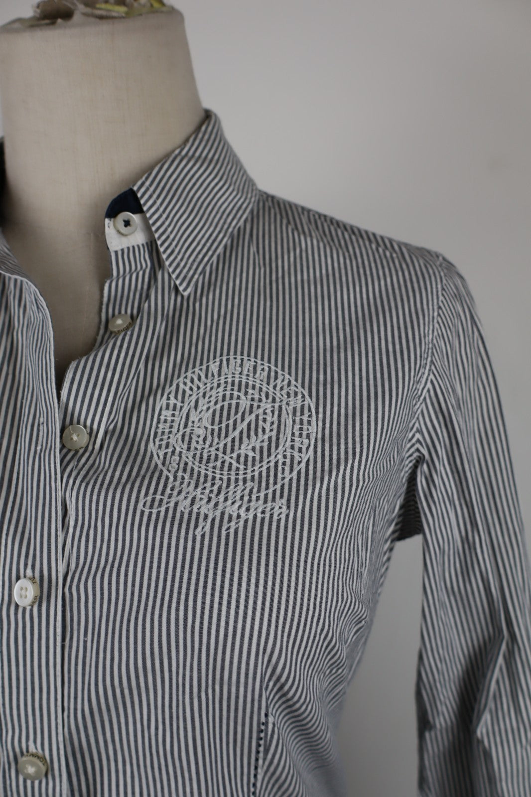 TOMMY HILFIGER CAMICIA  DONNA TG. 4 WOMAN SHIRT CASUAL VINTAGE COTONE COTTON