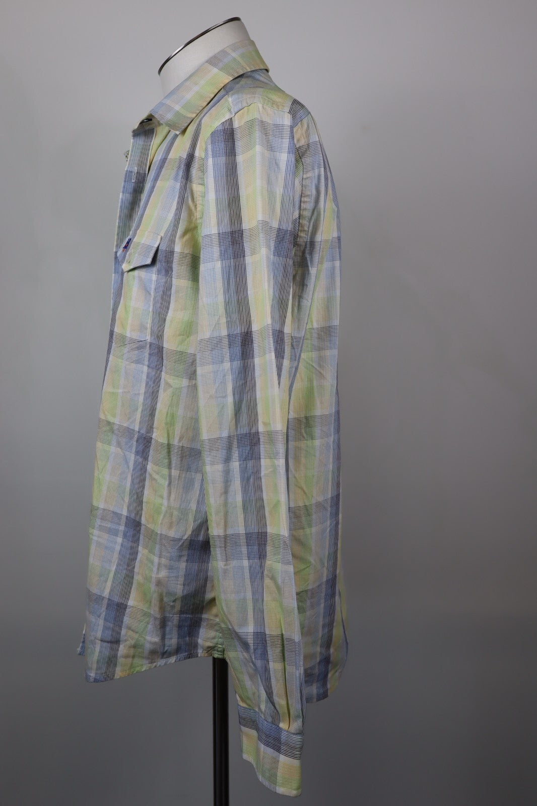 HARMONT & BLAINE JEANS CAMICIA UOMO Tg XL MAN SHIRT VINTAGE SPORT CASUAL