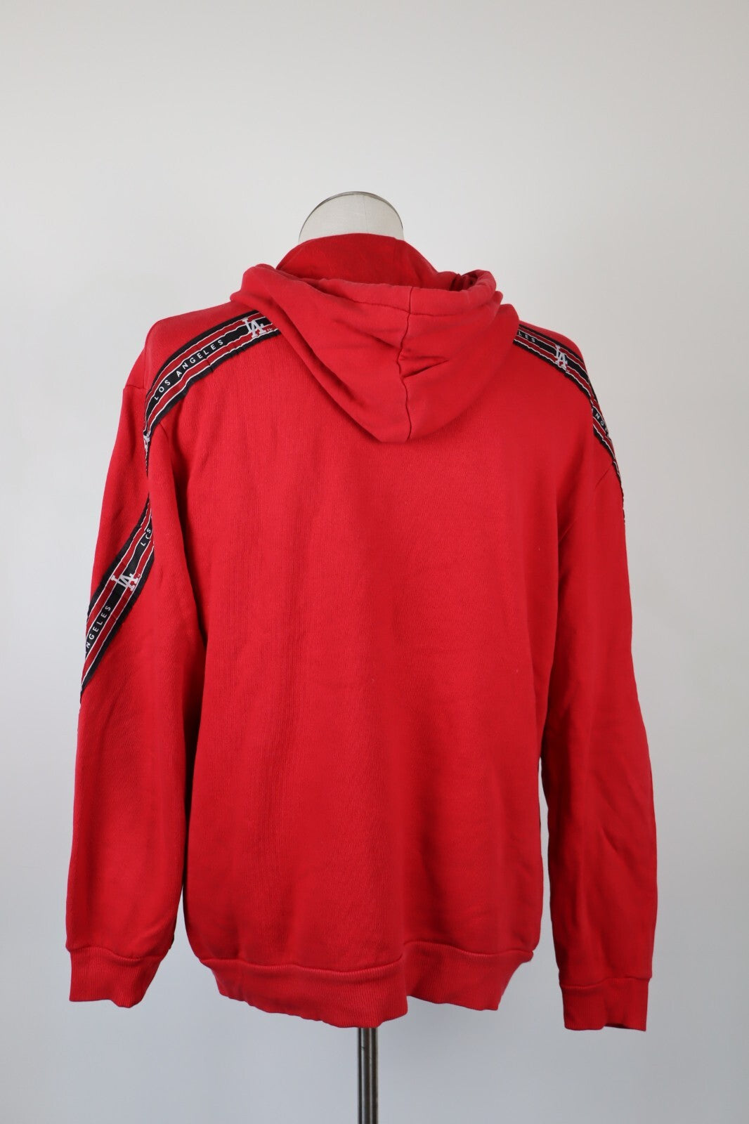 MAJESTIC BASEBALL LOS ANGELES FELPA CAPPUCCIO UOMO TG L MAN SPORT  SWEATSHIRT