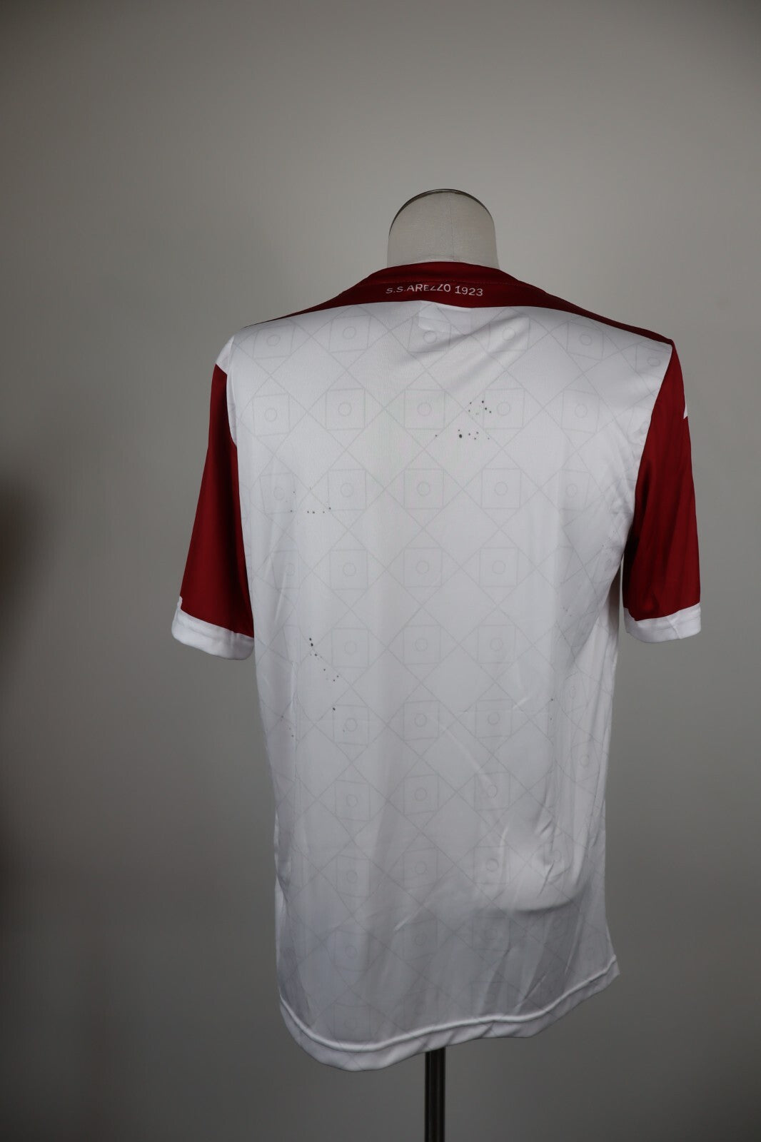 KAPPA SS AREZZO MAGLIA CALCIO UOMO Tg L SOCCER TRIKOT JERSEY SPORT AUTOGRAFATA