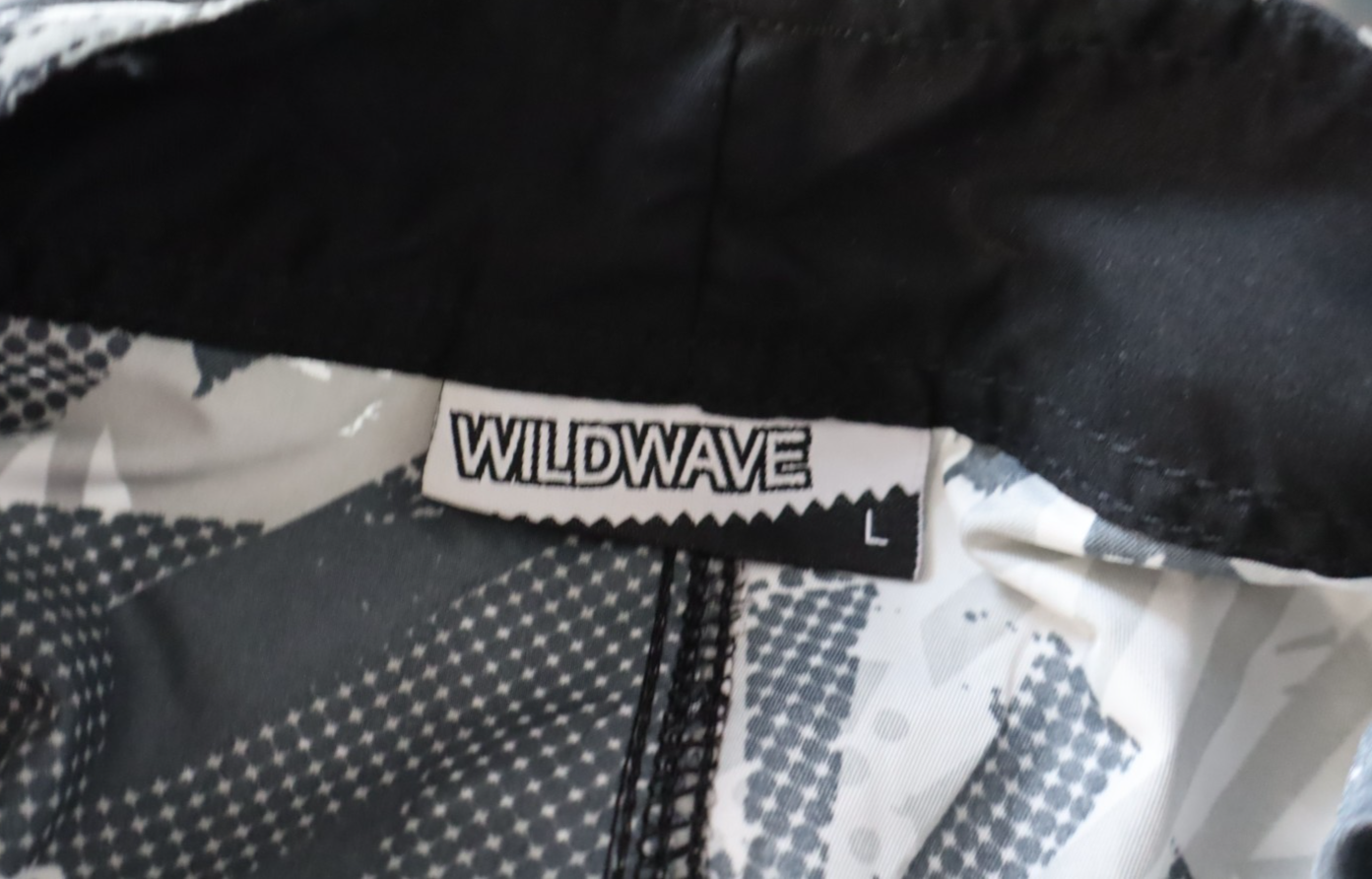WILDWAVE COSTUME PANTALONCINO MARE UOMO L MAN SWIMSUIT SHORTS VINTAGE CASUAL