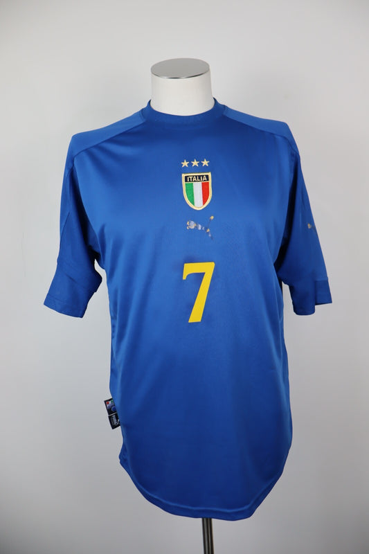 PUMA ITALIA DEL PIERO N 7 MAGLIA CALCIO UOMO Tg XL SOCCER JERSEY SPORT VINTAGE