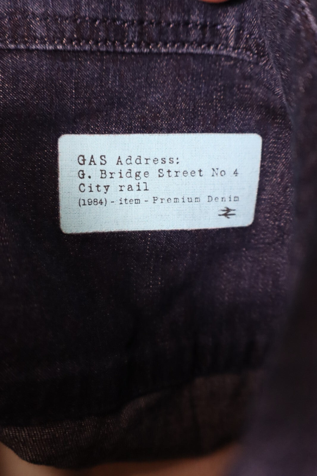 GAS CAMICIA UOMO TG. XL MAN CASUAL COTONE VINTAGE SHIRT DENIM