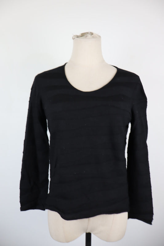 ARMANI COLLEZIONI MAGLIONE DONNA TG 42 WOMAN SWEATER CASUAL VINTAGE LANA LOGO