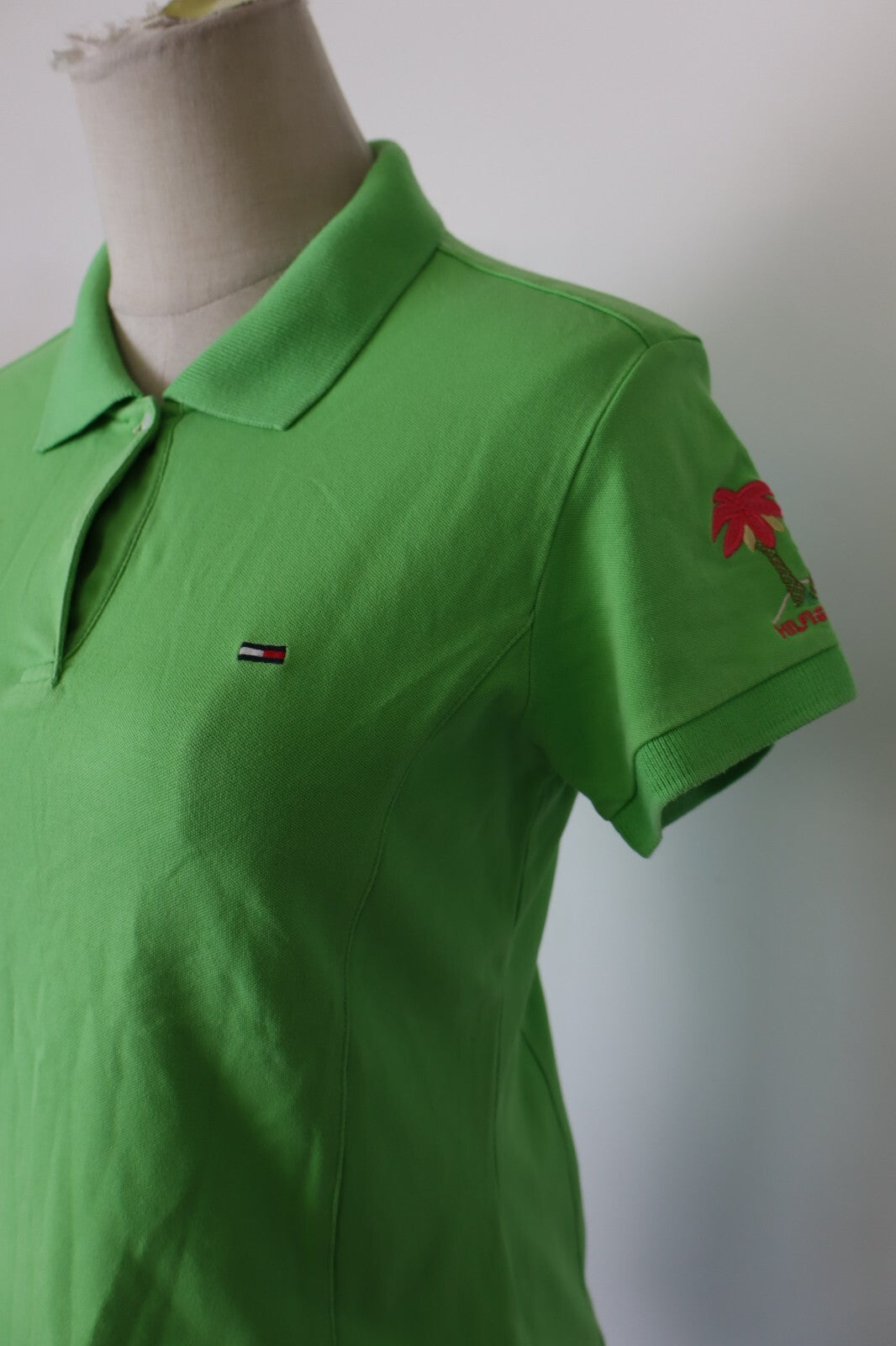 TOMMY HILFIGER MAGLIA POLO DONNA TG M WOMAN CASUAL VINTAGE TOP T-SHIRT