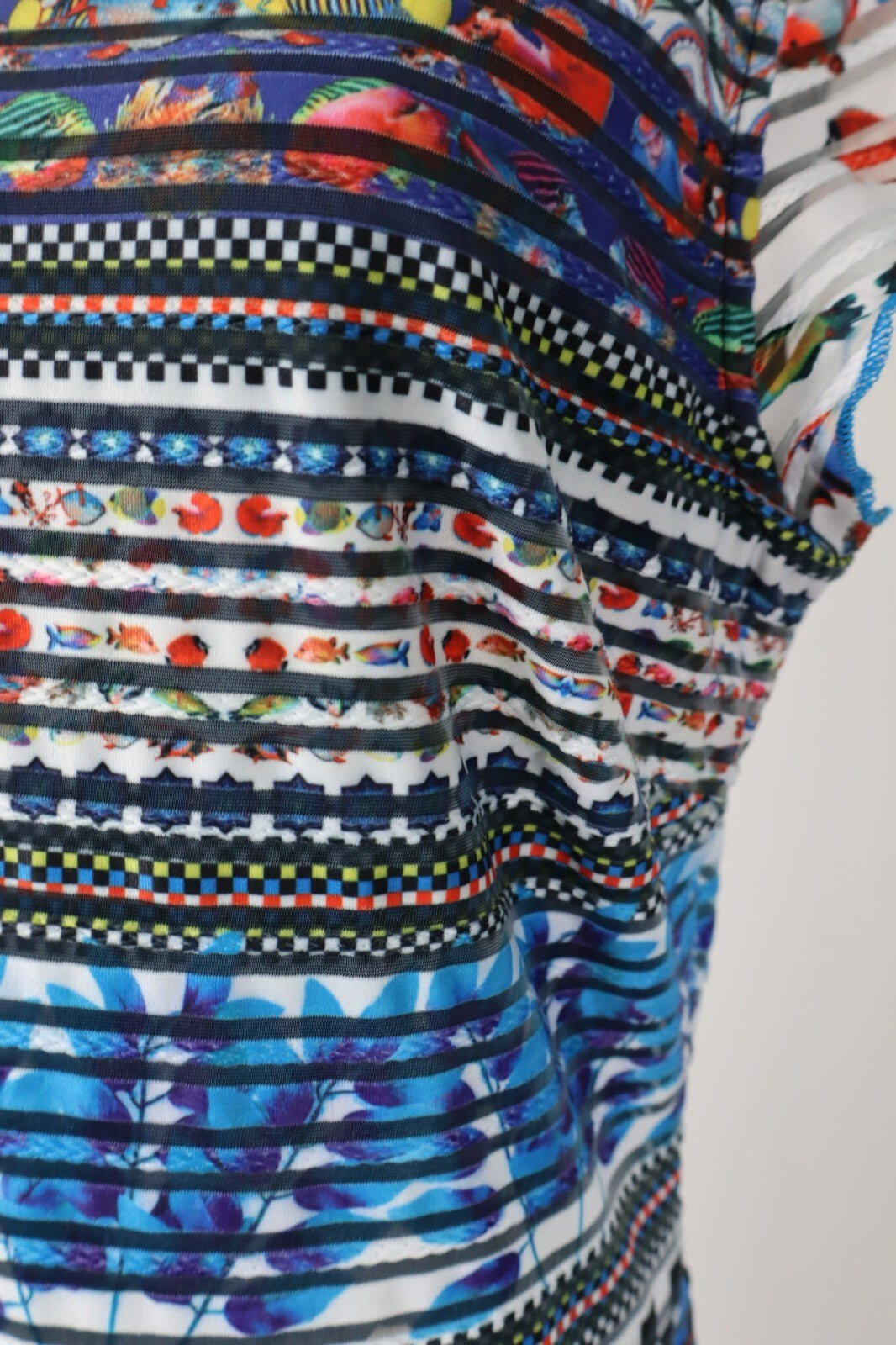 DESIGUAL VESTITO DONNA TG. XS WOMAN CASUAL VINTAGE DRESS ITALIA